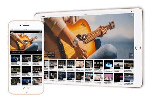 Quick Access to videos | iOS (iPhone / iPad) | CnX Player