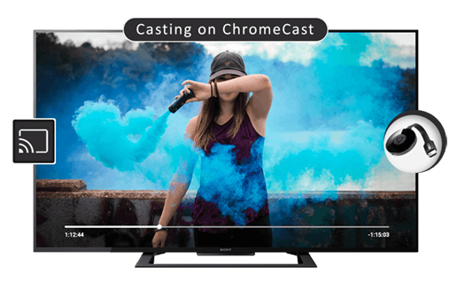 Video Casting on ChromeCast | iOS (iPhone / iPad) | CnX Player